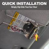 CHLIVE Car Visor Hat Holder for Cowboy Hats & Baseball Caps –