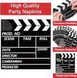 Movie Night Party Plates Movie Themed Paper Tableware Now Showing