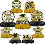 9PCS Graduation Party Decorations Class of 2026 Congrats Grad Table #4