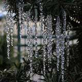 25 pcs icicles Ornament Set - ToBeIT Christmas Decoration Acrylic