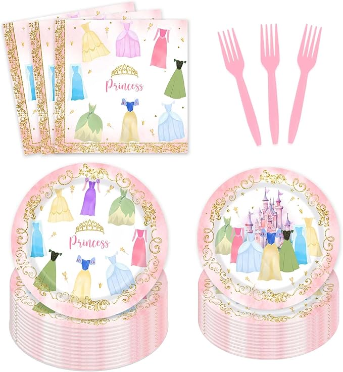 Princess Birthday Party Supplies Royal Princess Magical Birthday