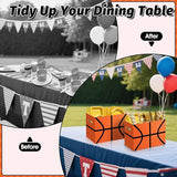 2PCS Basketball Utensil Holder Paper Utensil Caddy for Basketball