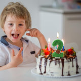 Football Candles 12,12 Candles for Birthday Cake Boy,Number 12
