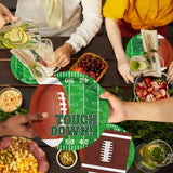 Football Party Supplies Kit Serve 24 Includes Dinner Plates Dessert