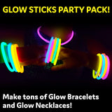 Party Sticks Glow Sticks Jewelry Bulk Party Favors 300pk and