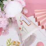 WUTKYAX Wild Flower 1st Birthday Hat - First and Decor for Girls,Our