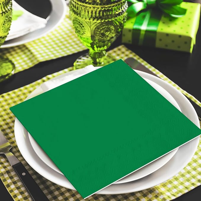 Whaline 120 Sheet St. Patrick's Day Cocktail Napkin 2 Ply Gradient