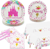 Princess Party Decorations 162pcs Castle Decorations Including Pink