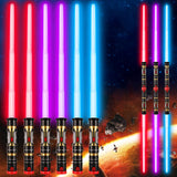 6 Pack Light up Sword Saber with FX Sounds (Motion-Sensitive) and