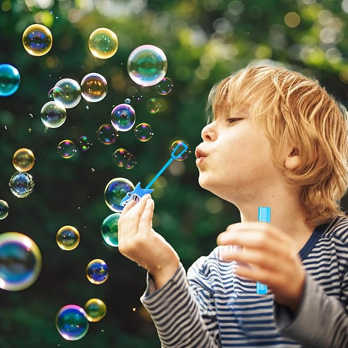 Under the Sea Party Favors 24Pcs Ocean Animal Mini Bubble Wands for