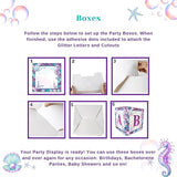 248 Pieces Little Mermaid Birthday Decorations Kit All in 1 Girl's