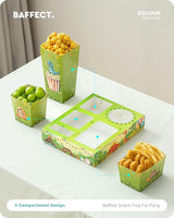 Movie Night Snack Trays 120pcs Include 20 Dinosaur Party Snack Trays