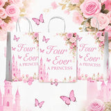 20PCS Four Ever A Princess Goodie Bags Princess Themed 4th Birthday