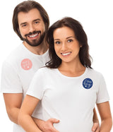 Navy and Blush Gender Reveal Party Team Blue Boy or Team Pink Girl