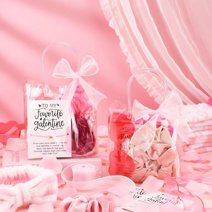 6 Set 43 Pcs Galentines Party Gift Favors Sleepover Party Supplies