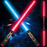 2 Pack Light up Sword Saber with FX Sounds (Motion-Sensitive) and