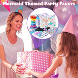 96Pcs Mermaid Party Favors Little Mermaid Coloring Books Crayon