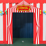 Ziliny 3 Pcs Carnival Party Decorations Circus Tent Awning Halloween