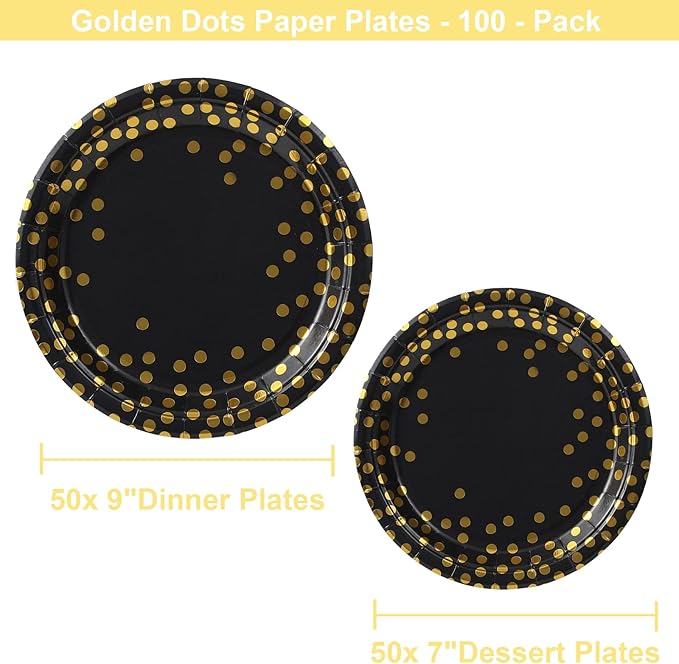 Birthdayparties Round Disposable Paper Plates for All Occasions