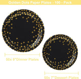 Birthdayparties Round Disposable Paper Plates for All Occasions