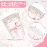 120PCS Ballerina Party Supplies for Girls Dancing Themed 1st 2nd