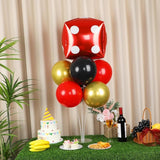 Casino Party Balloons Stand Kit 2 Sets with 2 Dice Foil Balloons