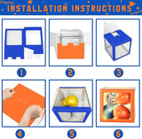 Graduation Decorations Class of 2026 - Orange and Blue Graduation