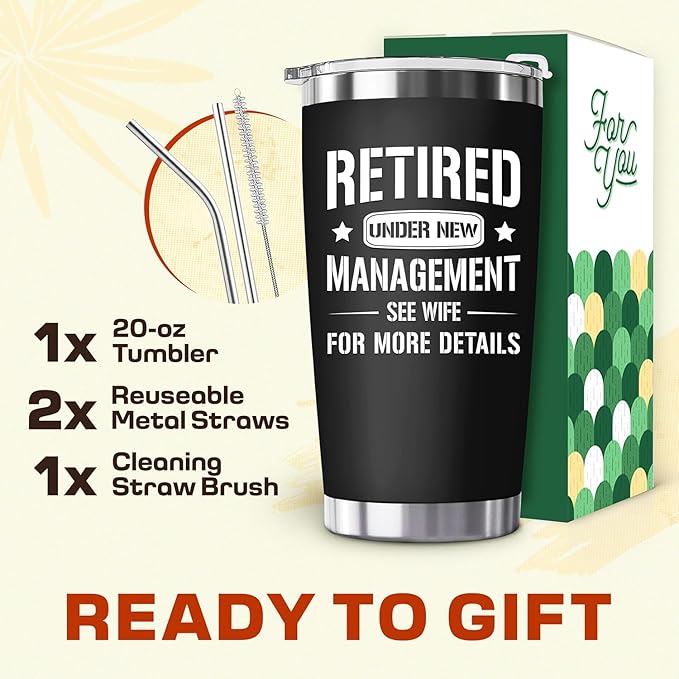 Retirement Gifts for Men Funny Retired Gifts for Men Husband Dad