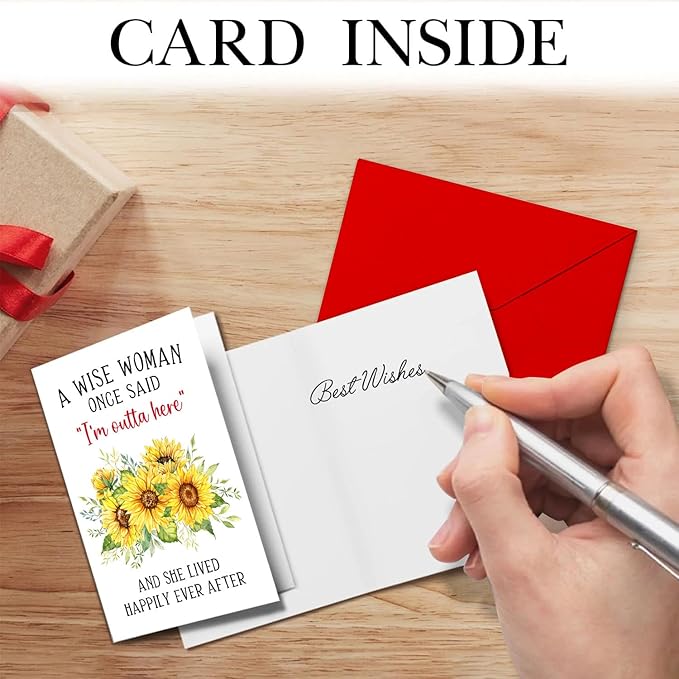 Retirement Gift for Woman Retired 2026 A Wise Woman Once Said