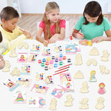 24Pcs Princess Party Favors Birthday Supplies Decorations-Cards with
