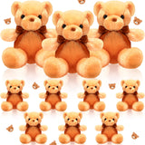 Skylety 10 Pcs 12 Inch Bears Bulk Stuffed Animals Soft Gift Plush