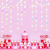 Engagement Bachelorette Party-Decorations Iridescent Heart-Ring