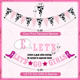 137Pcs Disco Cowgirl Party Decorations, Bachelorette Cowgirl Balloons
