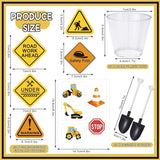 200Pcs Construction Party Supplies 50 Plastic Shovel Shape Novelty