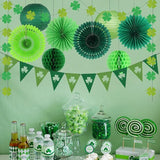 St Patricks Day Decorations Green Party Supplies Four leaf Clover
