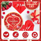 Valentine's Day Party Supplies Red Heart Love