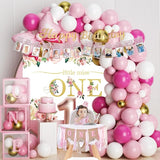 Baby Girl 1st Birthday Decorations Baby First Birthday Supplies