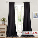 Halloween Decoration Velvet Curtains Retro Aesthetic Fullness Window