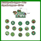 Football Party Supplies Tableware Set Football