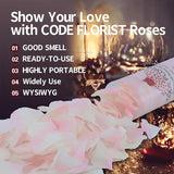 CODE FLORIST 1100 PCS Silk Rose Petals for Valentine's Day,Fake Rose P