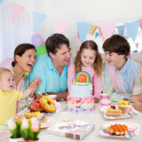 72 Pcs Unicorn Plates and Napkins Serve 36 7 Square Paper Dessert