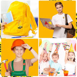 244 Pcs Construction Birthday Party Favors Set for 24 Guests Include