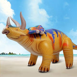 43 L Inflatable Dinosaur Toys Jurassic Birthday Party Supplies Blow