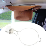 CHLIVE Car Visor Hat Holder for Cowboy Hats & Baseball Caps –