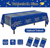 Childom 3 Pack Graduation Tablecloth,Graduation Decorations Class of #