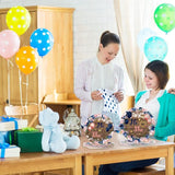 96 Pcs Gender Reveal Party Decorations Supplies He or She Tableware