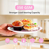 50Pcs Magical Pastel Unicorn Paper Plates 9 Pastel Rainbow Gold