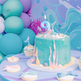 Mermaid Birthday Candle 11,Number11 Candles Mermaid,Ocean 11