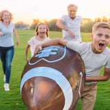 40 Giant Jumbo Inflatable Football with Tee Set for Football Party