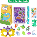 12 Pack Dinosaur Party Favors Gift Bags Dinosaur Birthday Party